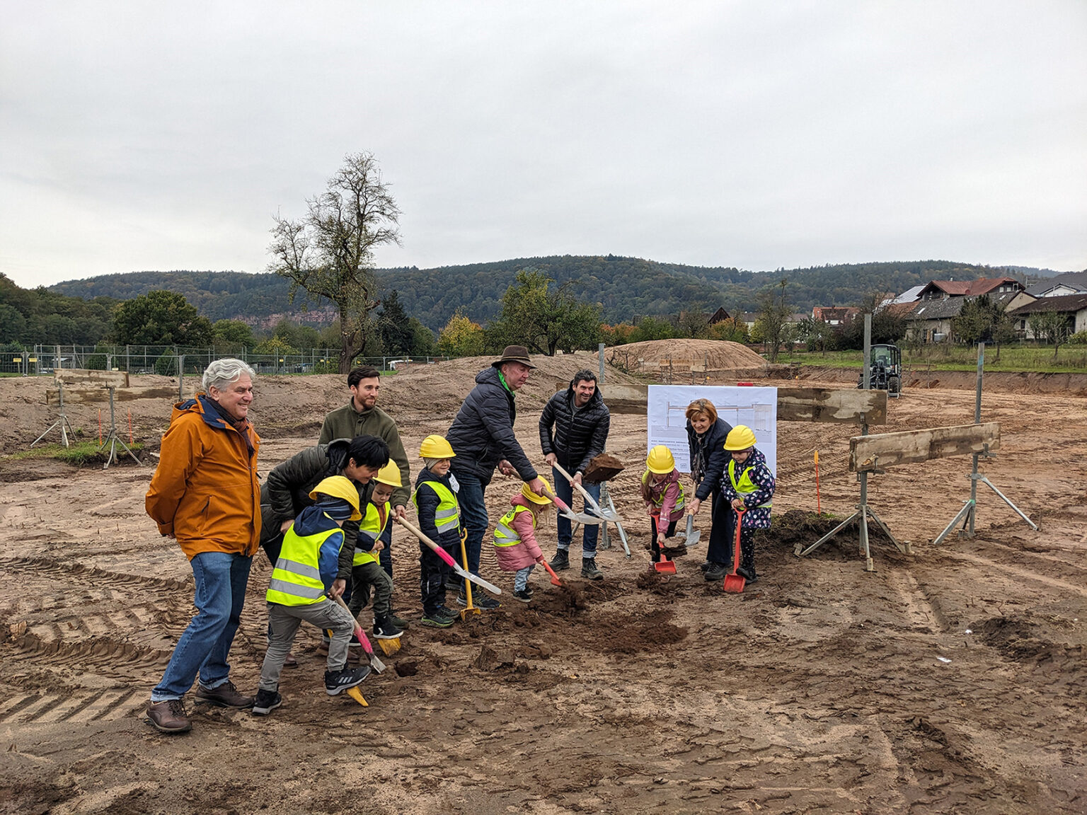 Spatenstich Kindertagesstätte Dorfprozelten